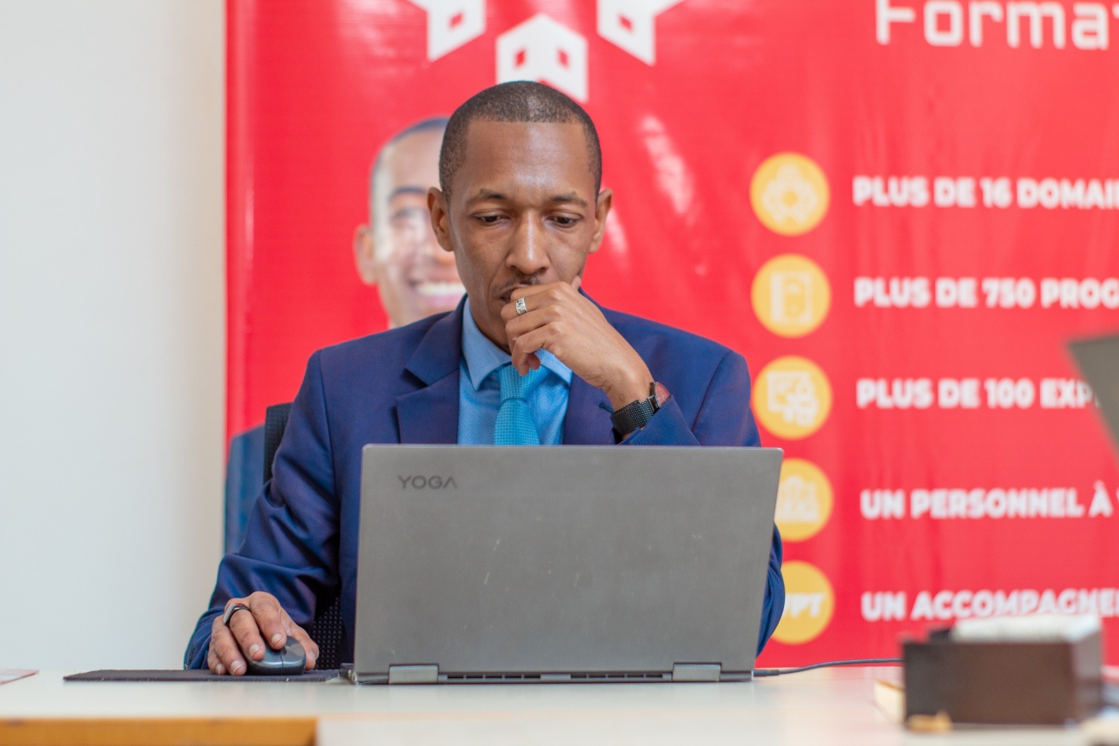 Equipe de professionnels Africains en réunion